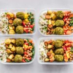 meal prep organizzazione pasti settimanali in contenitori